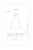 Black Fabric Shade Chandelier | Liang & Eimil Dumas | OROATRADETRADE.com