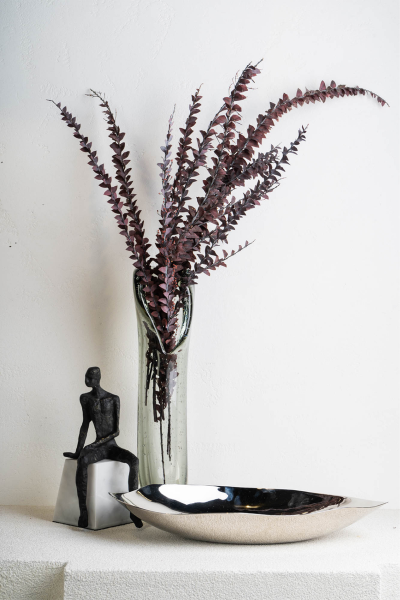 Gray Glass Organic Vase L | Liang & Eimil Elise | Oroatrade.com