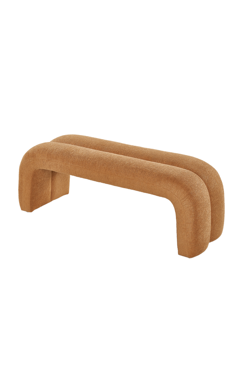 Upholstered Curved Bench | Liang & Eimil Piper | Oroatrade.com