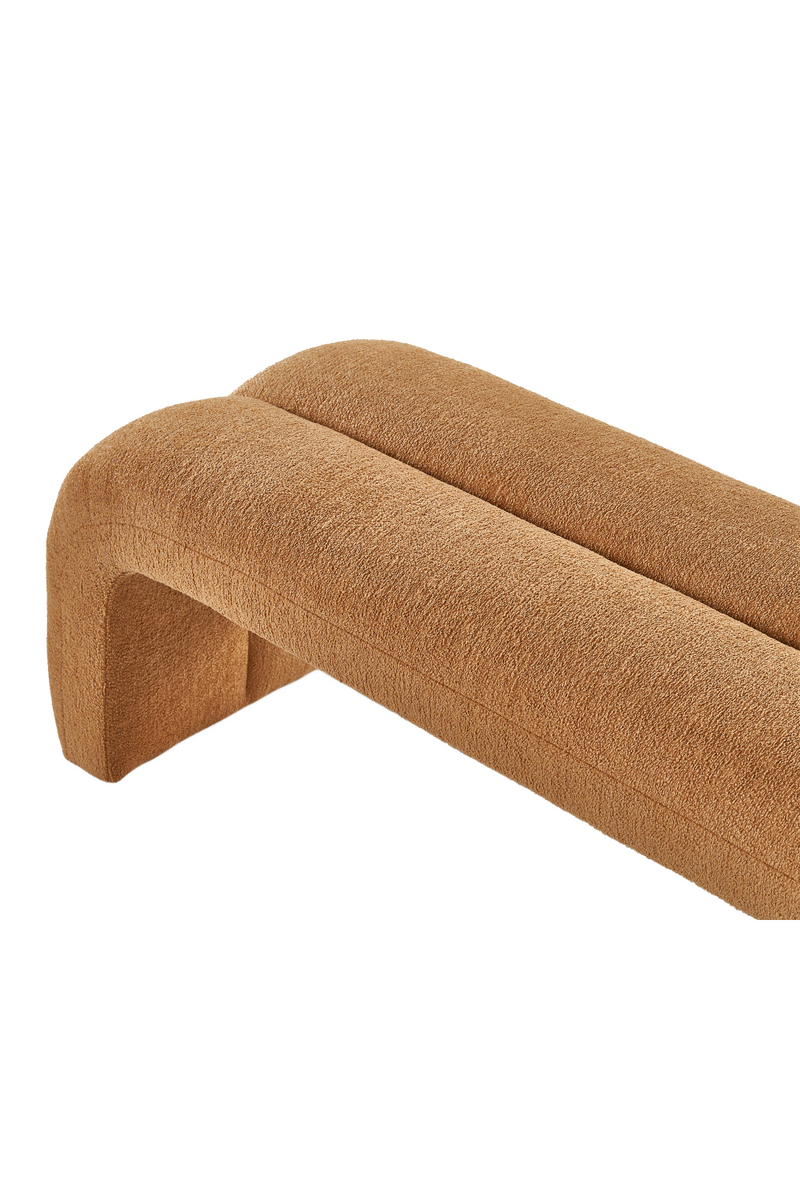 Upholstered Curved Bench | Liang & Eimil Piper | Oroatrade.com