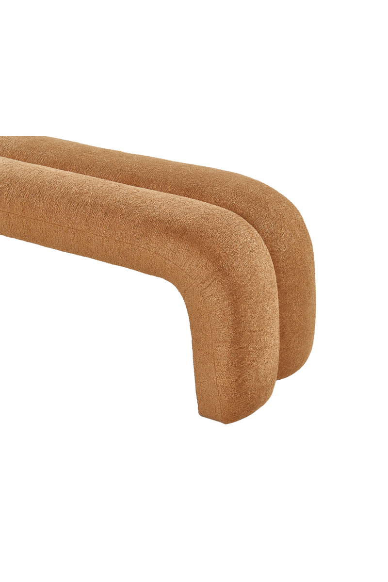 Upholstered Curved Bench | Liang & Eimil Piper | Oroatrade.com