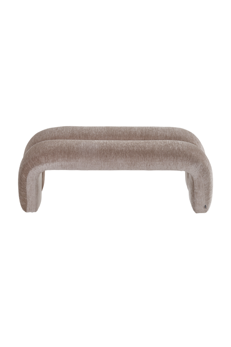 Upholstered Curved Bench | Liang & Eimil Piper | Oroatrade.com