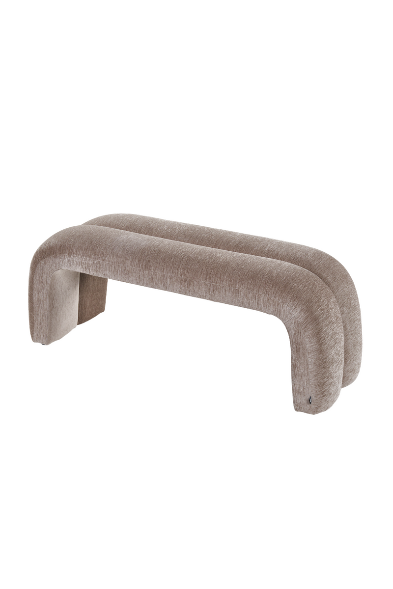 Upholstered Curved Bench | Liang & Eimil Piper | Oroatrade.com