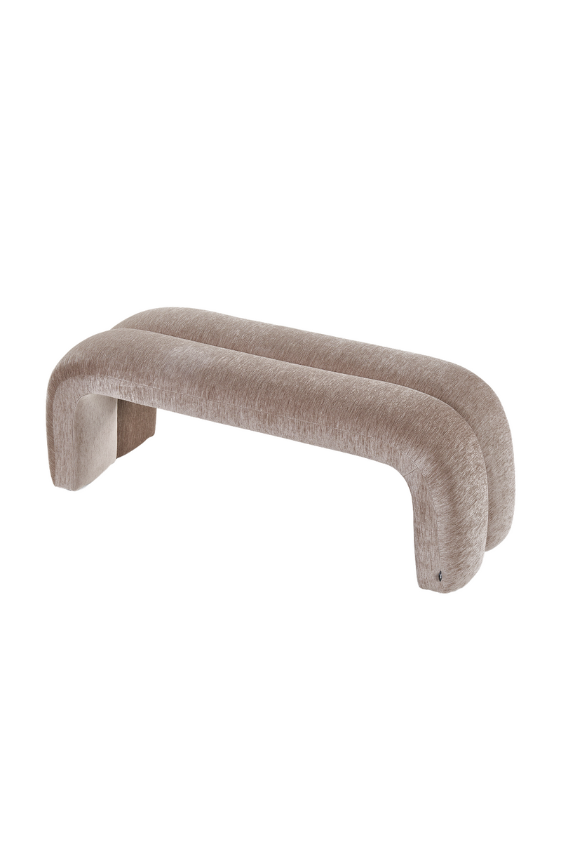 Upholstered Curved Bench | Liang & Eimil Piper | Oroatrade.com