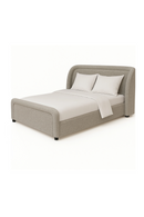 Silver Upholstered King Bed | Liang & Eimil Calais | Oroatrade.com