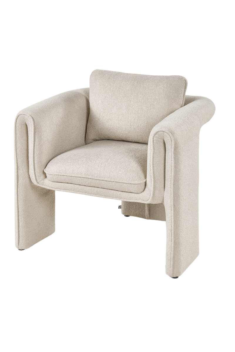 Cream Chenille Occasional Chair | Liang & Eimil Bloom