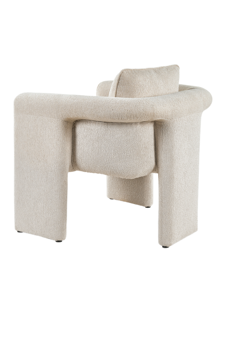 Cream Chenille Occasional Chair | Liang & Eimil Bloom