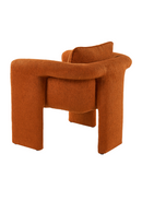 Rust Chenille Occasional Chair | Liang & Eimil Bloom | Oroatrade.com