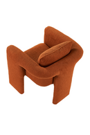Rust Chenille Occasional Chair | Liang & Eimil Bloom | Oroatrade.com