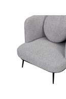 Gray Curved Occasional Chair | Liang & Eimil V Lux | Oroatrade.com