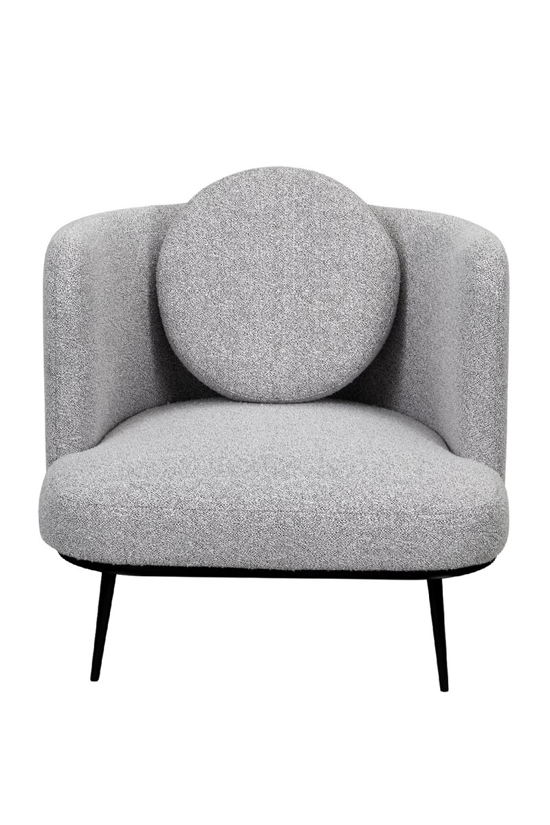 Gray Curved Occasional Chair | Liang & Eimil V Lux | Oroatrade.com