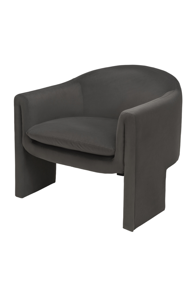 Velvet Draped Occasional Chair | Liang & Eimil Iconic | Oroatrade.com