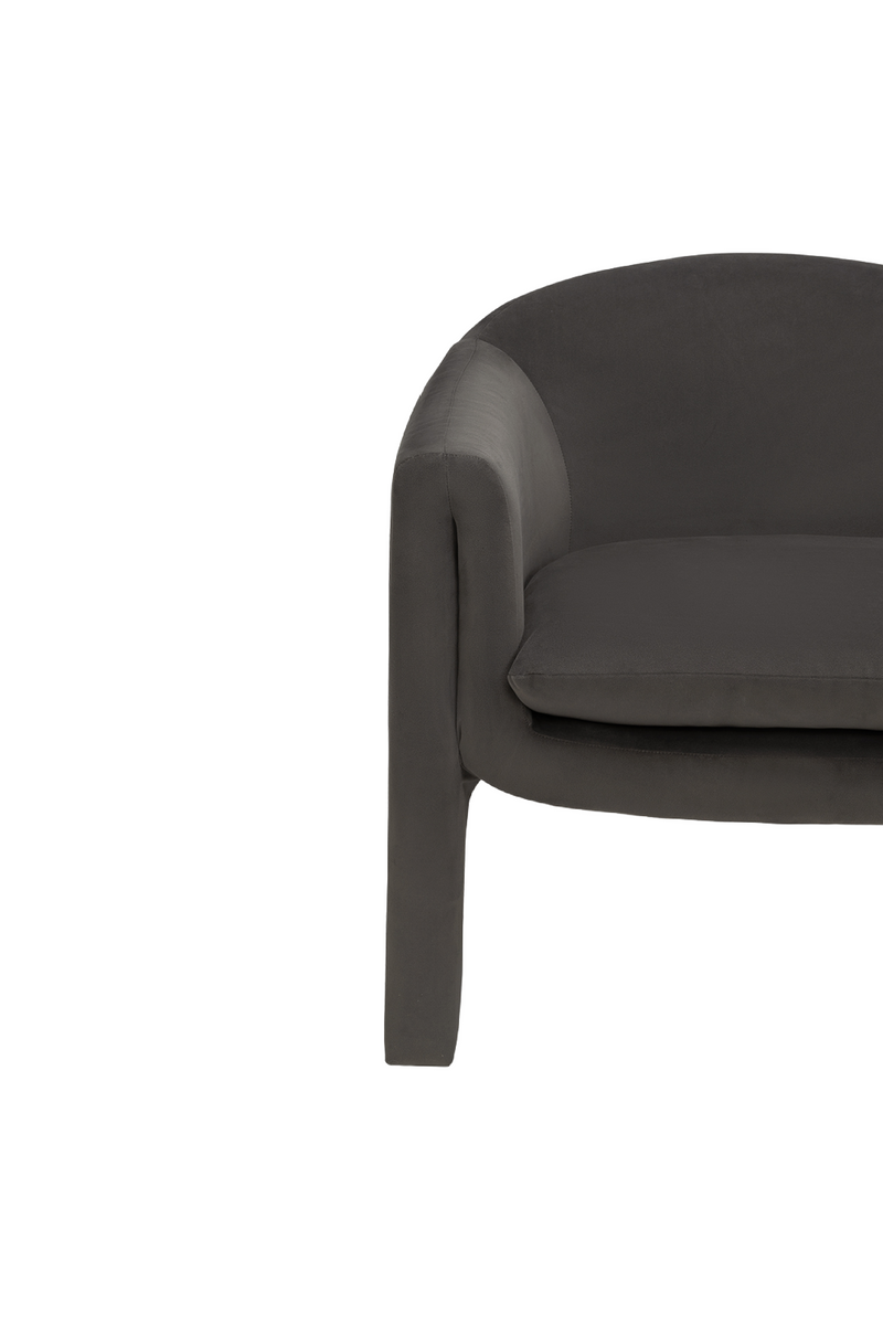 Velvet Draped Occasional Chair | Liang & Eimil Iconic | Oroatrade.com