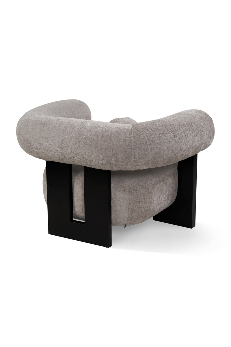 Gray Chenille Accent Arcmchair | Liang & Eimil Epic | Oroatrade.com