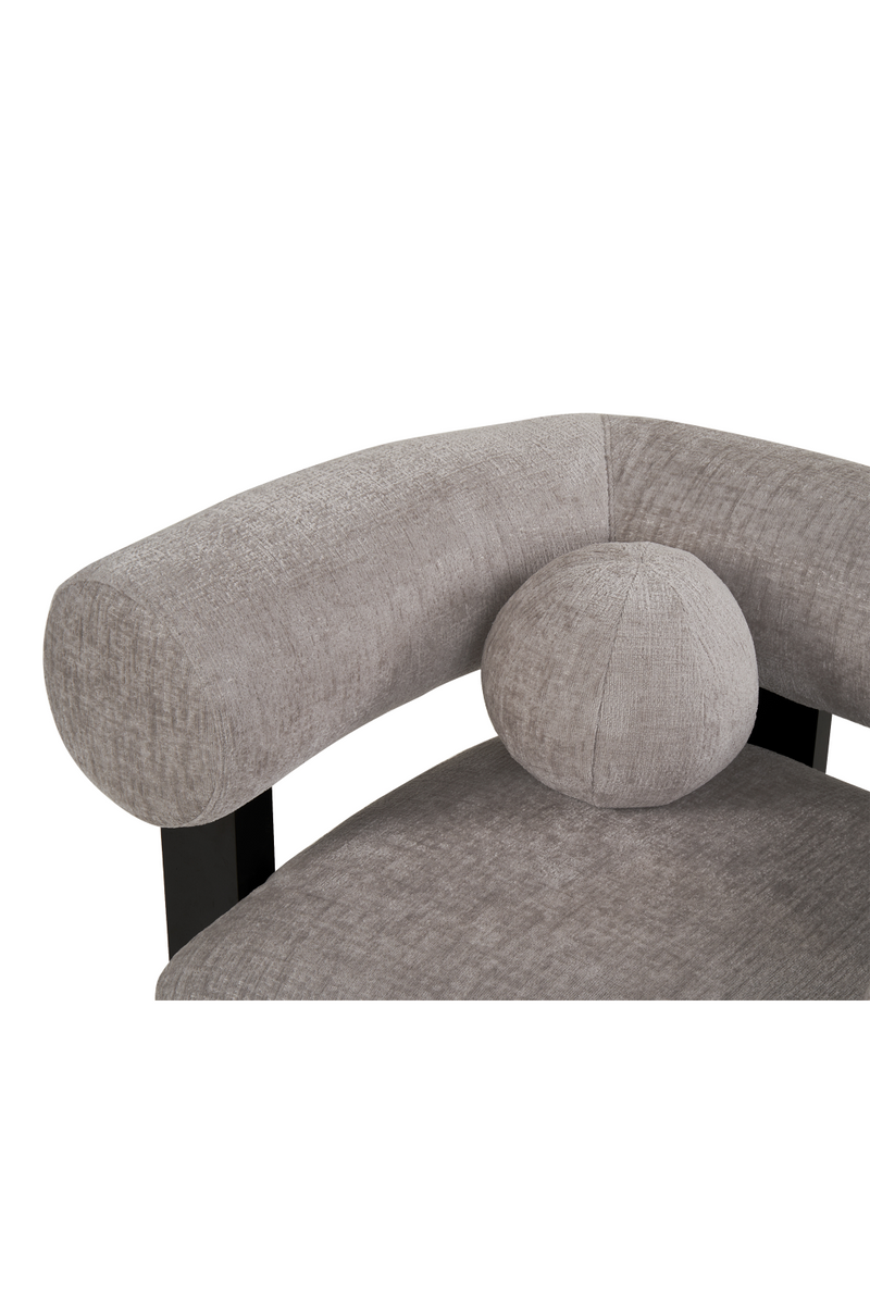 Gray Chenille Accent Arcmchair | Liang & Eimil Epic | Oroatrade.com