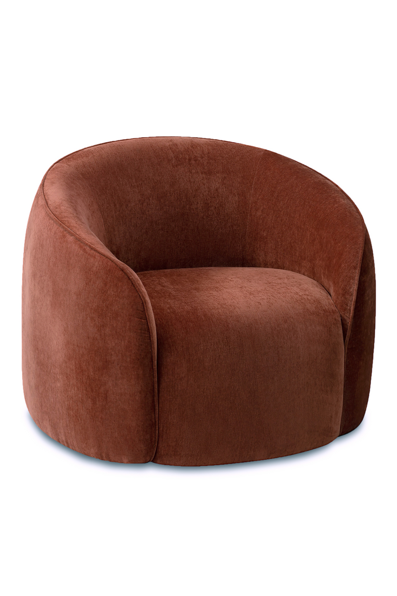 Rust Rounded Occasional Chair | Liang & Eimil Polta | Oroatrade.com