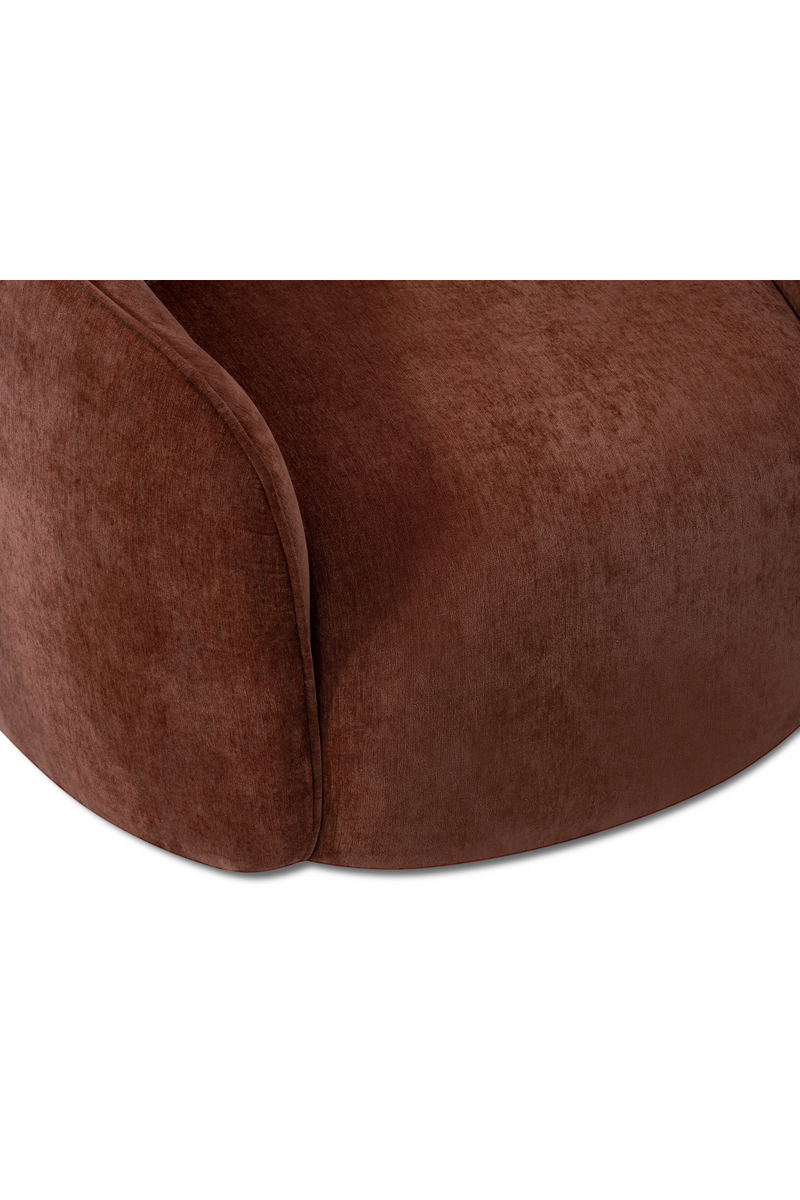 Rust Rounded Occasional Chair | Liang & Eimil Polta | Oroatrade.com