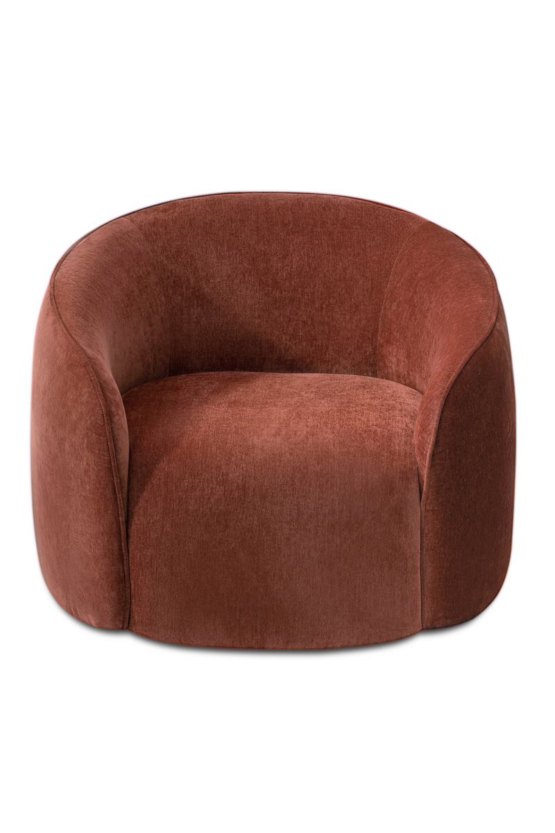 Rust Rounded Occasional Chair | Liang & Eimil Polta | Oroatrade.com