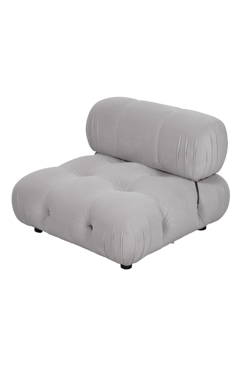 Gray Velvet Tufted Occasional Chair | Liang & Eimil Combo | Oroatrade.com