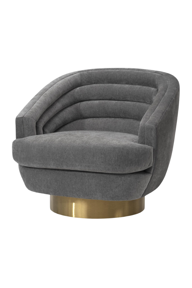 Gray Occasional Swivel Chair | Liang & Eimil Wegner | Oroatrade.com