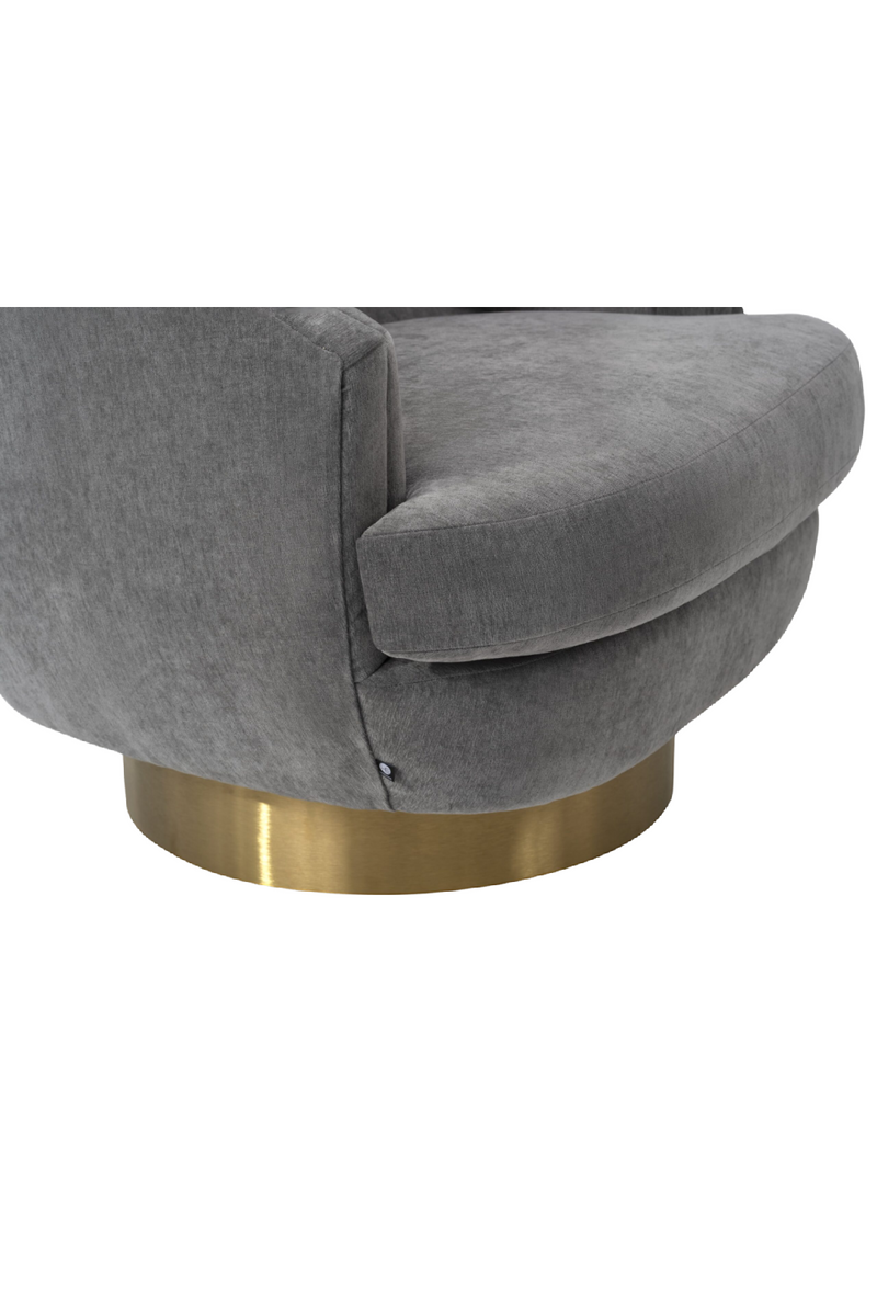 Gray Occasional Swivel Chair | Liang & Eimil Wegner | Oroatrade.com