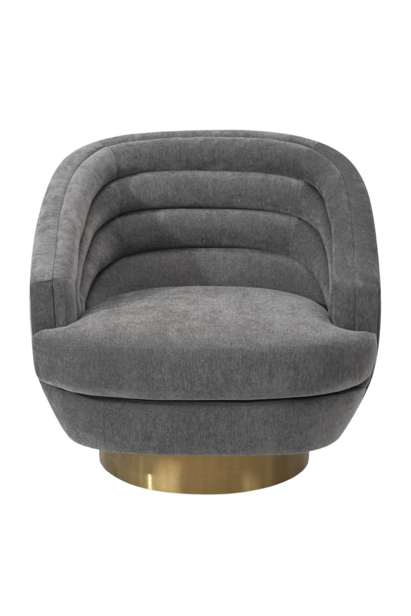 Gray Occasional Swivel Chair | Liang & Eimil Wegner | Oroatrade.com