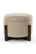 Round Upholstered Storage Ottoman | Liang & Eimil Asti | Oroatrade.com