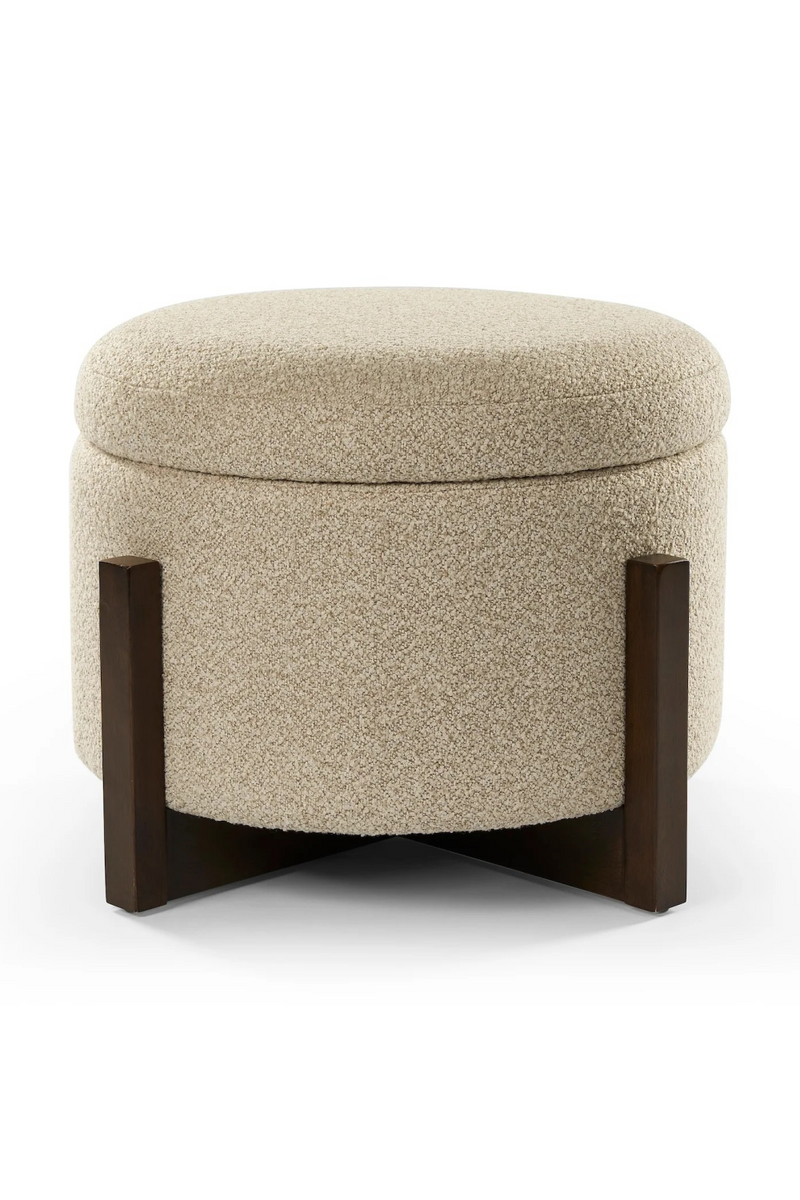 Round Upholstered Storage Ottoman | Liang & Eimil Asti | Oroatrade.com