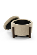 Round Upholstered Storage Ottoman | Liang & Eimil Asti | Oroatrade.com