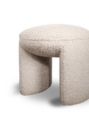 Off White Circular Stool | Liang & Eimil Kramer | Oroatrade.com