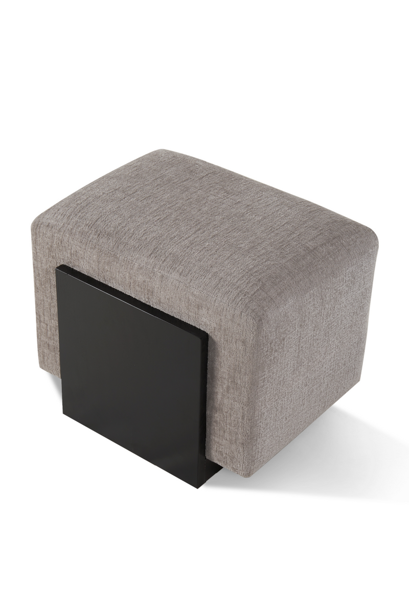 Gray Chenille Stool | Liang & Eimil Warwick | Oroatrade.com