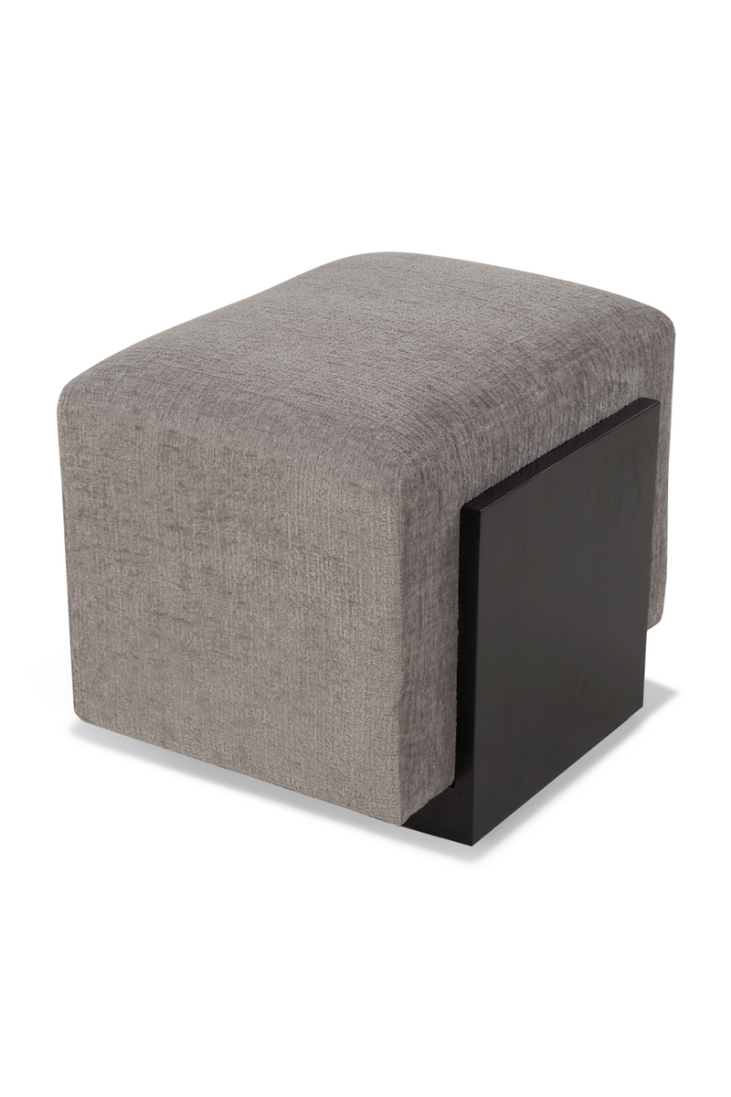 Gray Chenille Stool | Liang & Eimil Warwick | Oroatrade.com