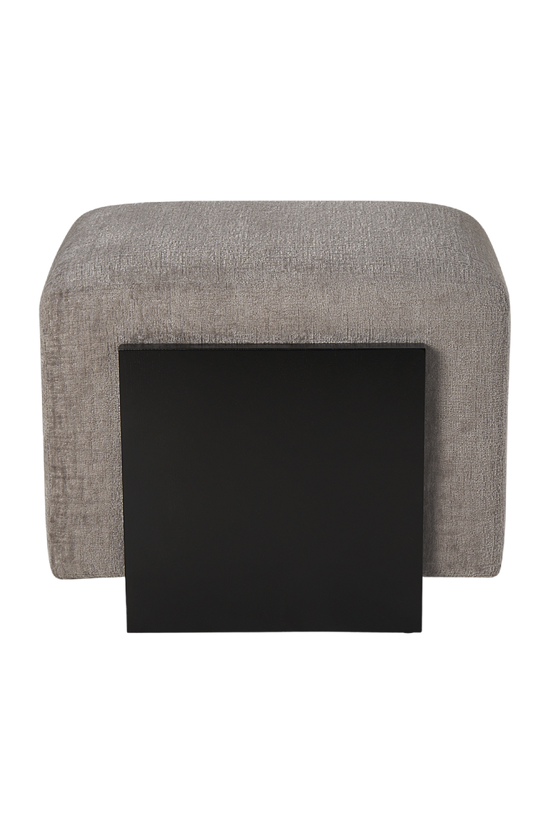 Gray Chenille Stool | Liang & Eimil Warwick | Oroatrade.com