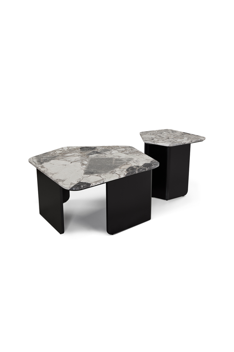 Pentagonal Marble Coffee Table | Liang & Eimil Organic | Oroatrade.com