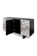 Hammered Stainless Steel Sideboard | Liang & Eimil Baltimore | Oroatrade.com