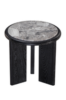 Gray Marble Round Side Table | Liang & Eimil Herman | Oroatrade.com