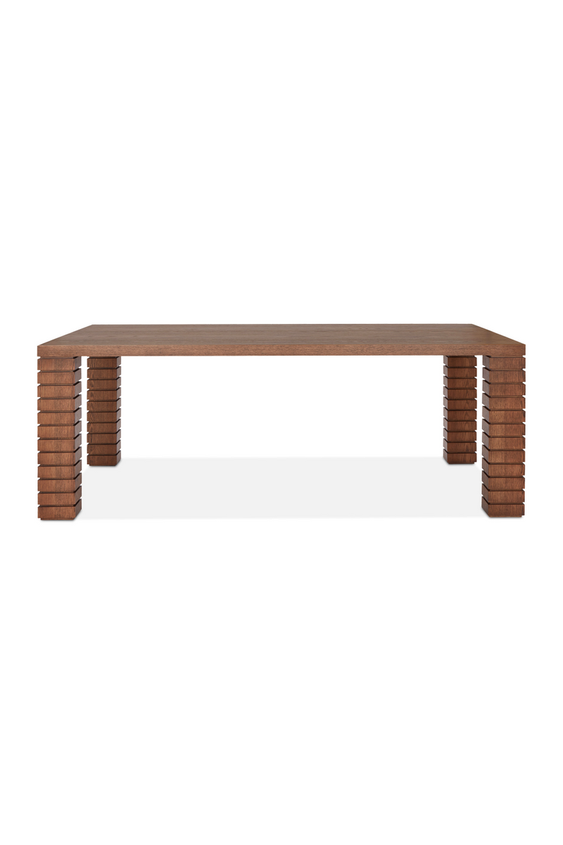 Fluted Leg Wooden Dining Table | Liang & Eimil Pascal | Oroatrade.com
