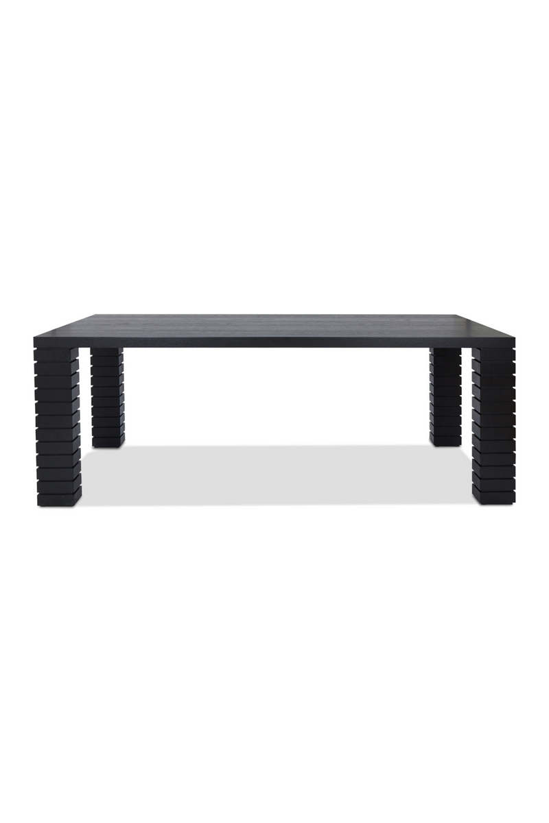 Fluted Leg Wooden Dining Table | Liang & Eimil Pascal | Oroatrade.com