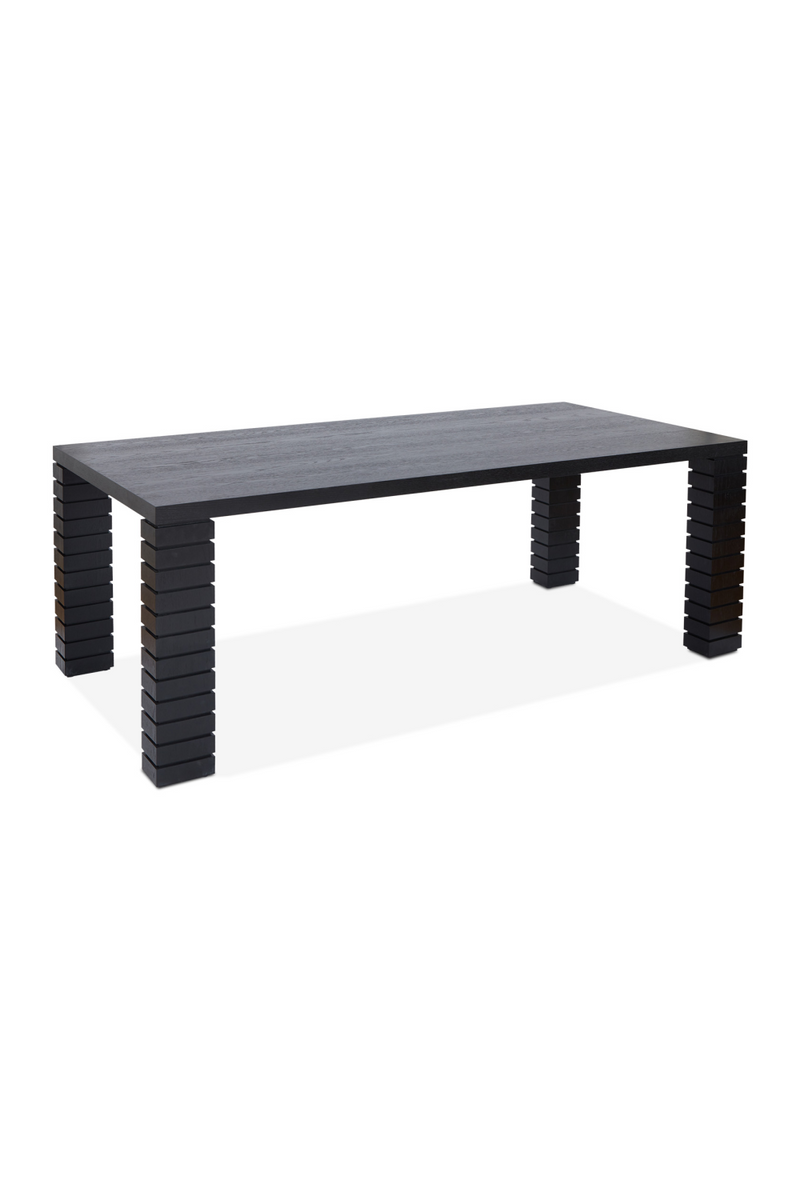Fluted Leg Wooden Dining Table | Liang & Eimil Pascal | Oroatrade.com