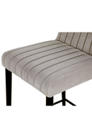 Gray Velvet Modern Bar Stool | Liang & Eimil Coltrane | Oroatrade.com