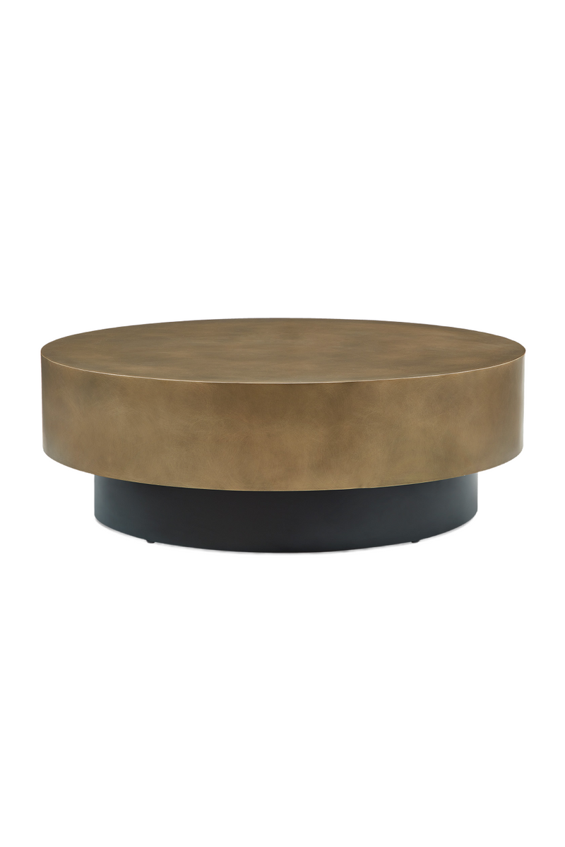 Bronze Round Coffee Table | Liang & Eimil Aldo | Oroatrade.com