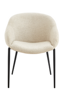 White Bouclé Dining Chair | Liang & Eimil Amer | Oroatrade.com