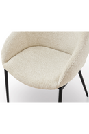 White Bouclé Dining Chair | Liang & Eimil Amer | Oroatrade.com