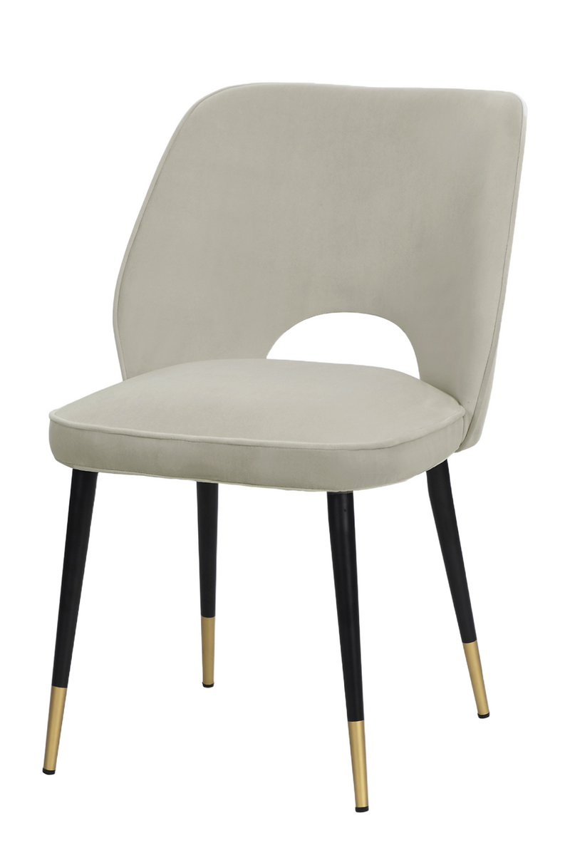 Velvet Cut-Out Dining Chair | Liang & Eimil Jagger | Oroatrade.com