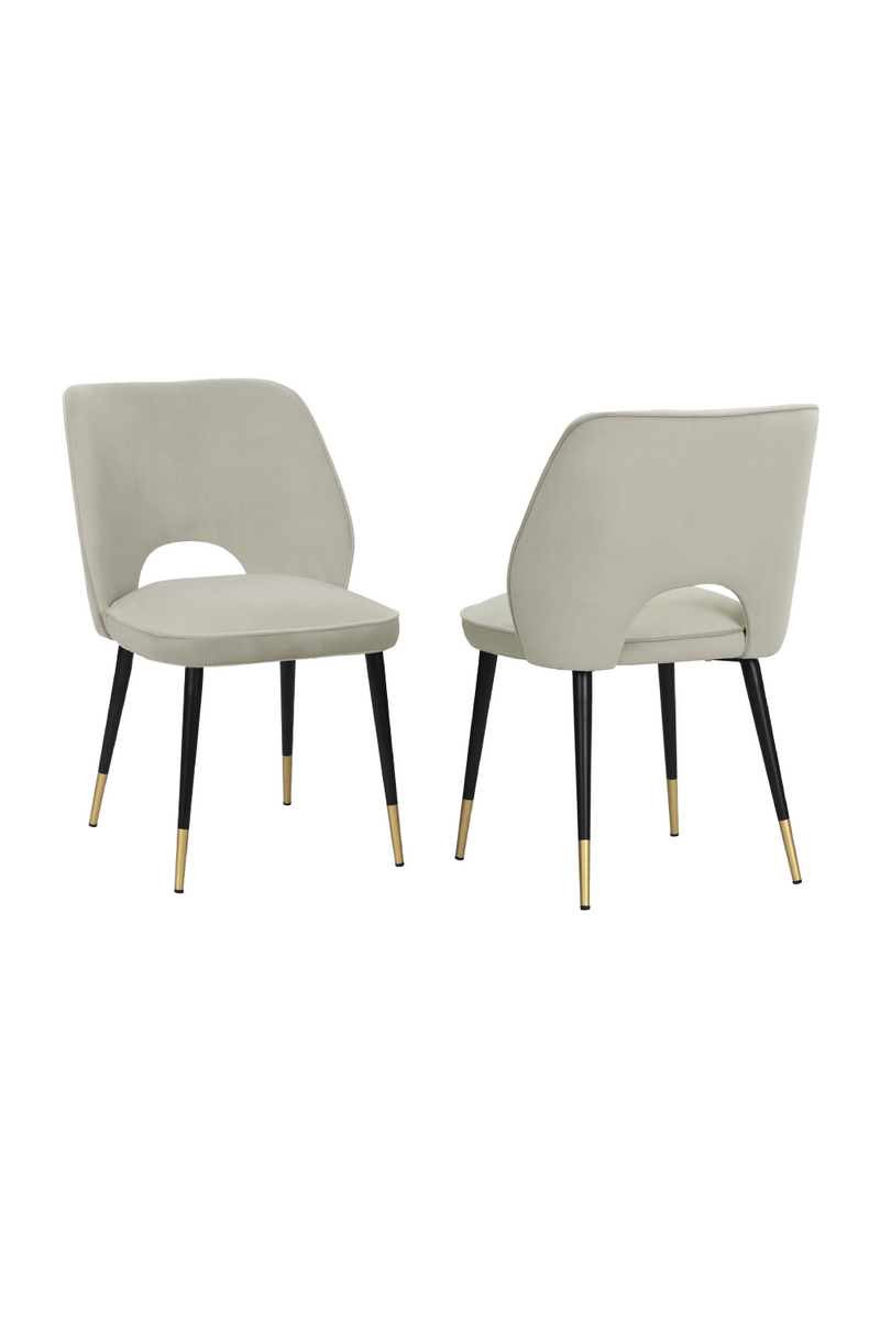 Velvet Cut-Out Dining Chair | Liang & Eimil Jagger | Oroatrade.com