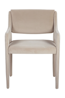 Cream Velvet Wrapped Dining Chair  Liang & Eimil Godard  Oroatrade.com