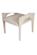 Cream Velvet Wrapped Dining Chair  Liang & Eimil Godard  Oroatrade.com