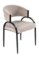 Gray Velvet Dining Chair | Liang & Eimil Pavilion | Oroatrade.com