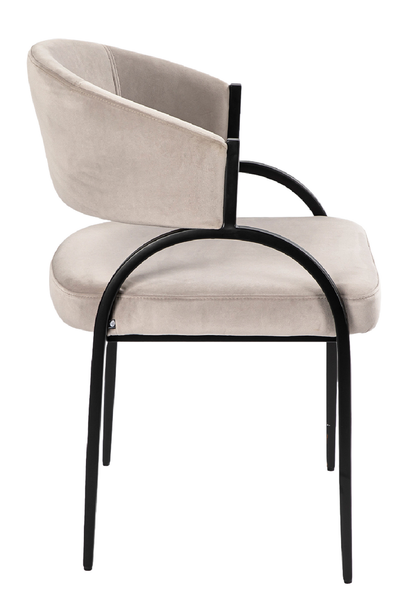 Gray Velvet Dining Chair | Liang & Eimil Pavilion | Oroatrade.com