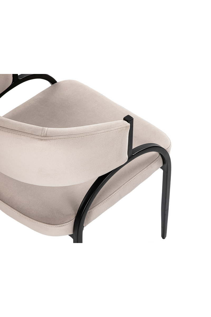 Gray Velvet Dining Chair | Liang & Eimil Pavilion | Oroatrade.com